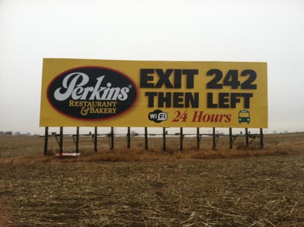Photo of a billboard in Solon