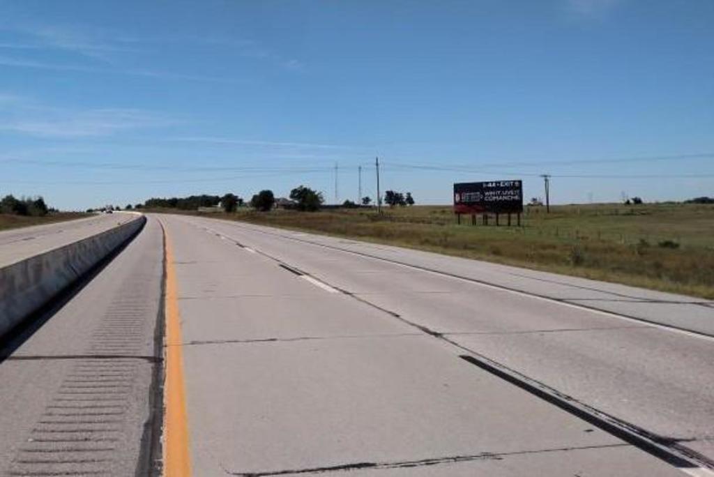 Photo of a billboard in Medicine Park