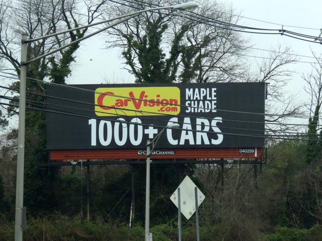Photo of a billboard in Mt Laurel Township