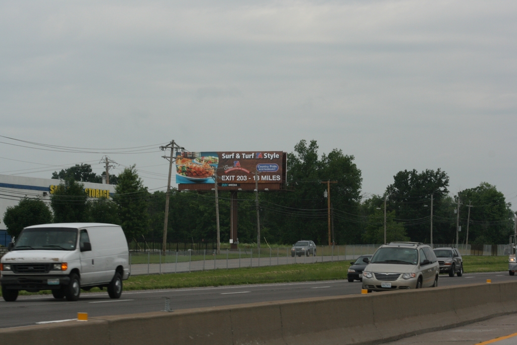 Photo of an outdoor ad in O'Fallon