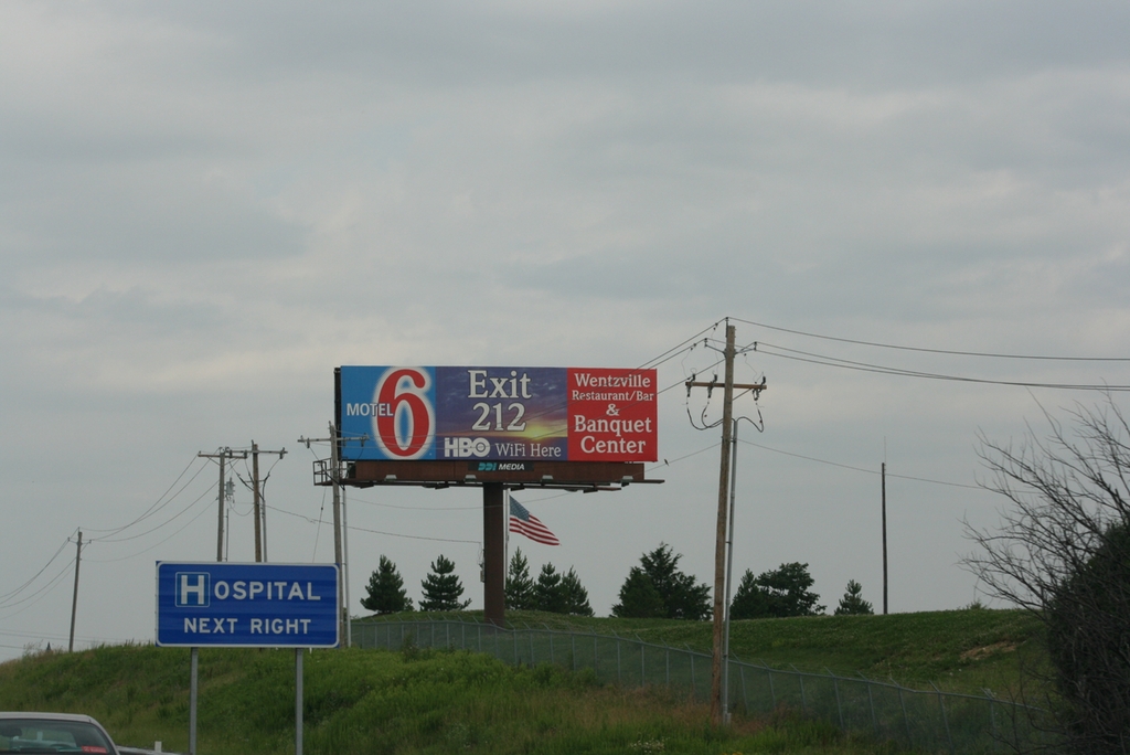 Photo of a billboard in Old Monroe