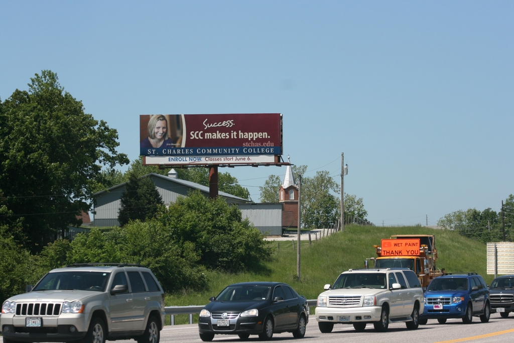 Photo of a billboard in Weldon Spring