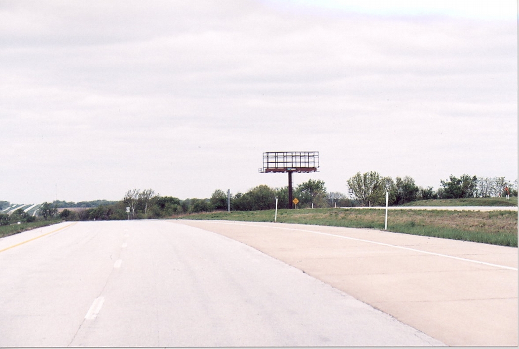 Photo of a billboard in Santa Fe