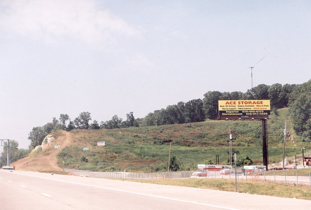 Photo of a billboard in Liguori