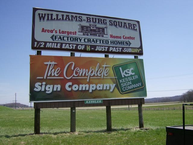 Photo of a billboard in Nashport