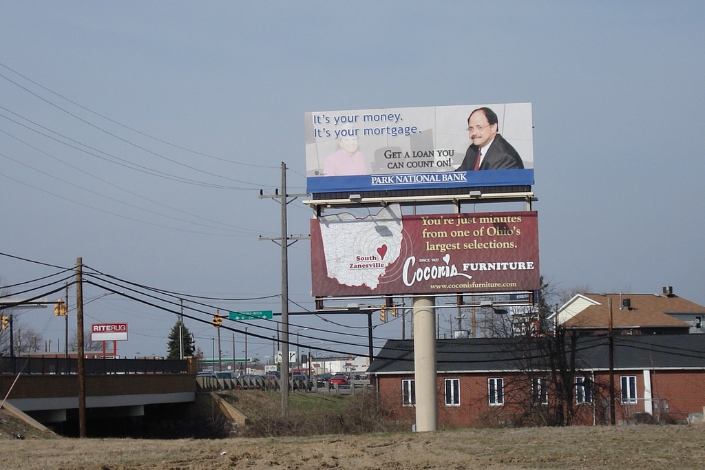 Photo of a billboard in Heath