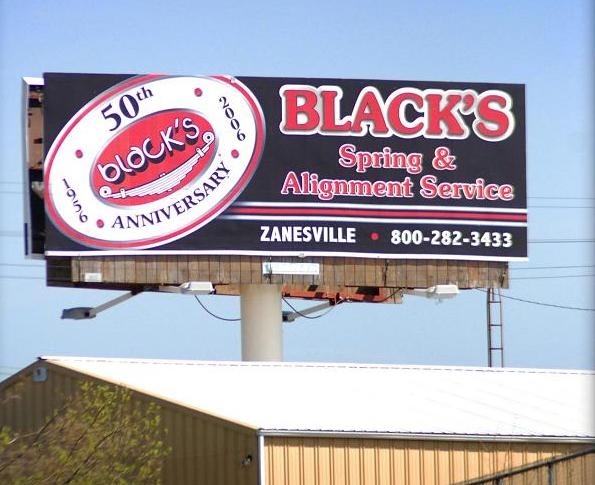 Photo of an outdoor ad in Newark