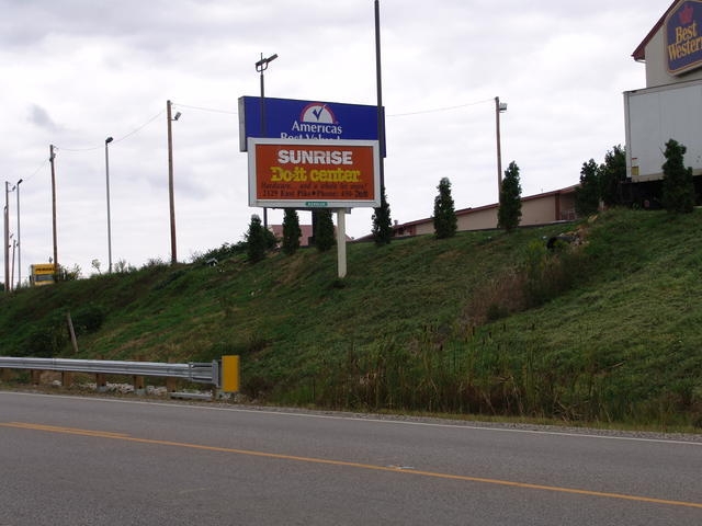 Photo of a billboard in Chandlersvlle