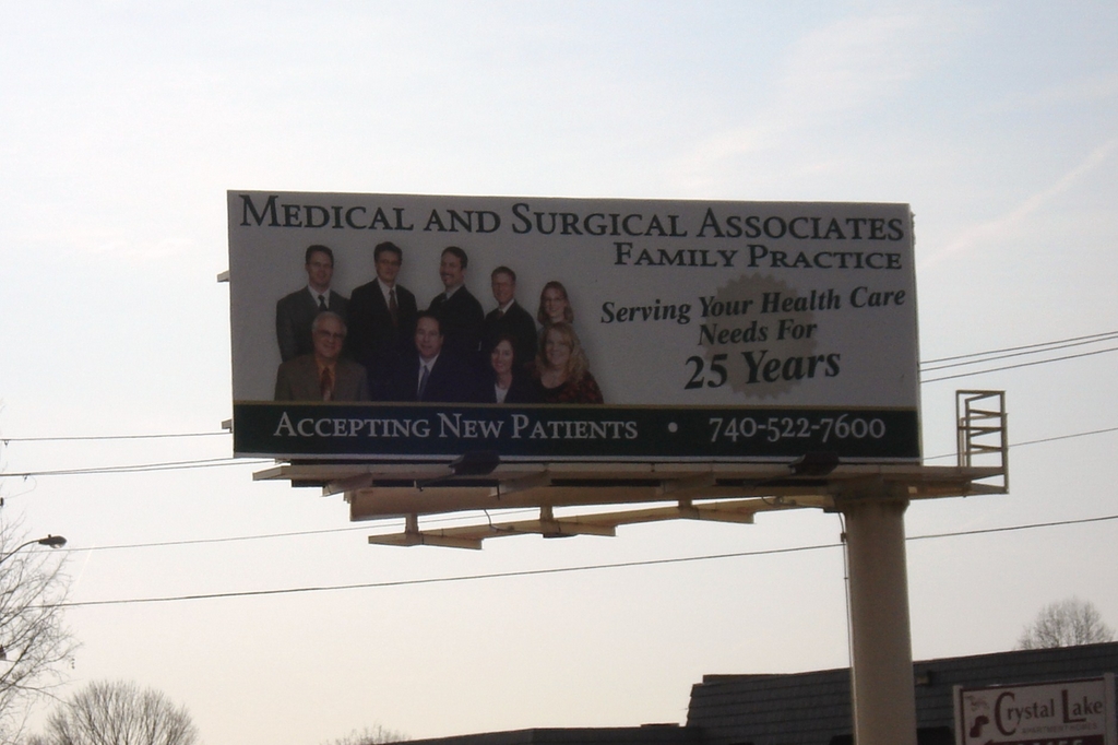 Photo of a billboard in Johnstown