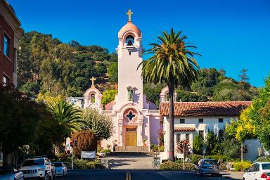 San Rafael California bus ads